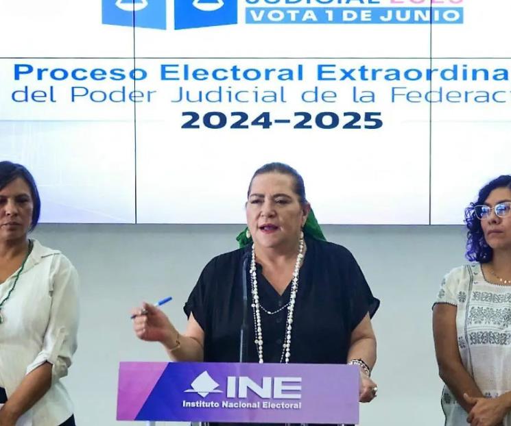 Descarta el INE anunciar resultados de la elección de ministros Descarta el INE anunciar resultados de la elección de ministros