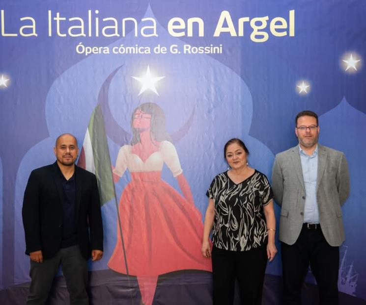 Llegará por primera vez a Monterrey "La italiana en Argel" Llegará por primera vez a Monterrey "La italiana en Argel"
