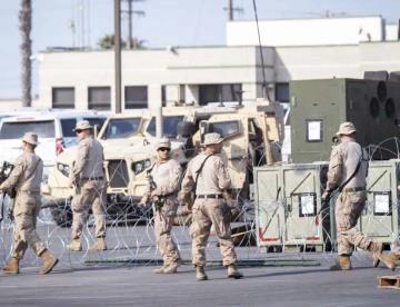 Militariza Estados Unidos su frontera sur