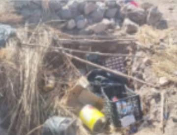 Desmantelan dos campamentos y aseguran armas en Sinaloa