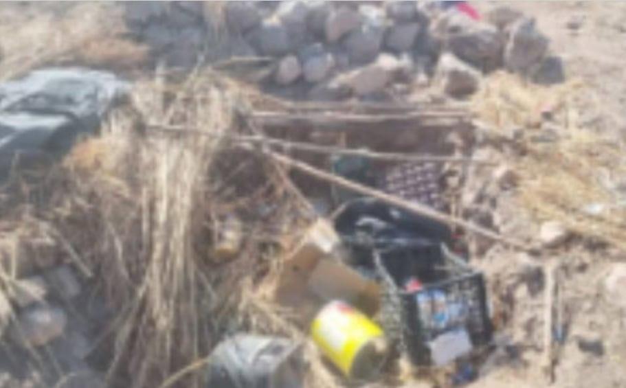 Desmantelan dos campamentos y aseguran armas en Sinaloa Desmantelan dos campamentos y aseguran armas en Sinaloa