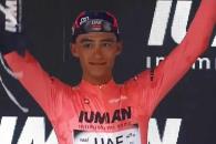 Se mantiene Isaac del Toro como líder del Giro de Italia Se mantiene Isaac del Toro como líder del Giro de Italia