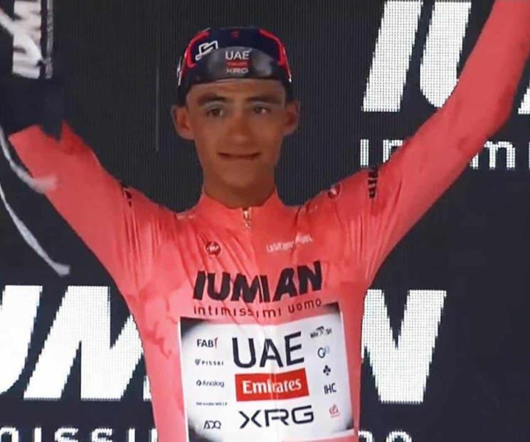 Se mantiene Isaac del Toro como líder del Giro de Italia