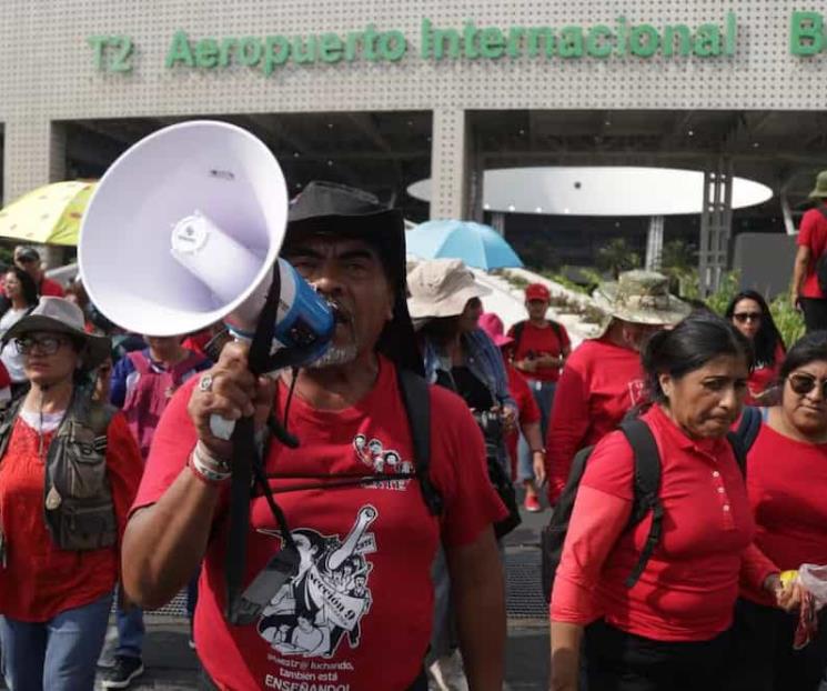 Rompe Sheinbaum diálogo directo con CNTE; radicalizan protestas Rompe Sheinbaum diálogo directo con CNTE; radicalizan protestas