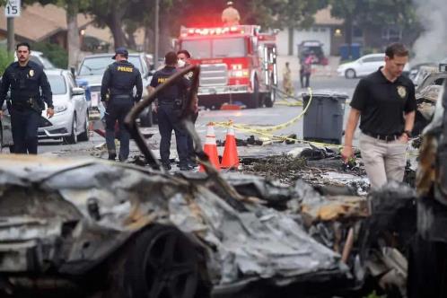 Mueren todos los pasajeros de una avioneta en California