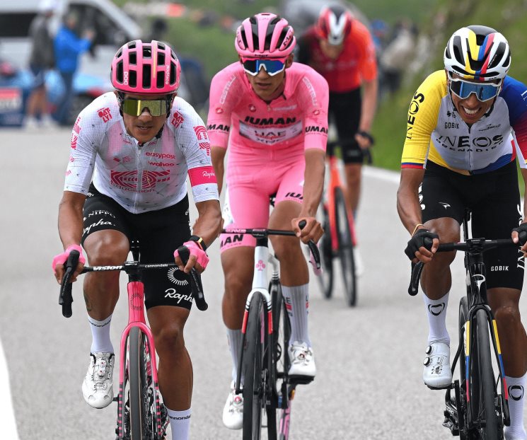 Acaba Isaac etapa 15 y sigue el mexicano liderando el Giro de Italia Acaba Isaac etapa 15 y sigue el mexicano liderando el Giro de Italia