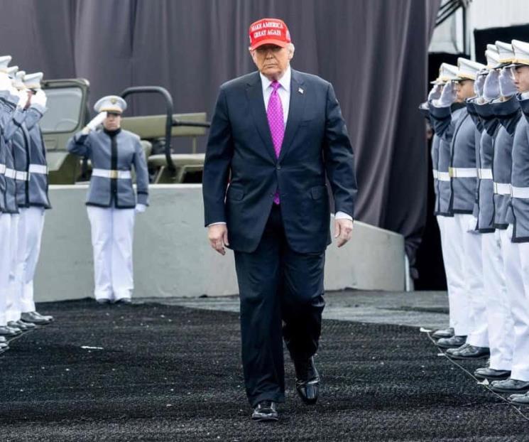 Proclama Trump haber liberado al ejército de EU Proclama Trump haber liberado al ejército de EU