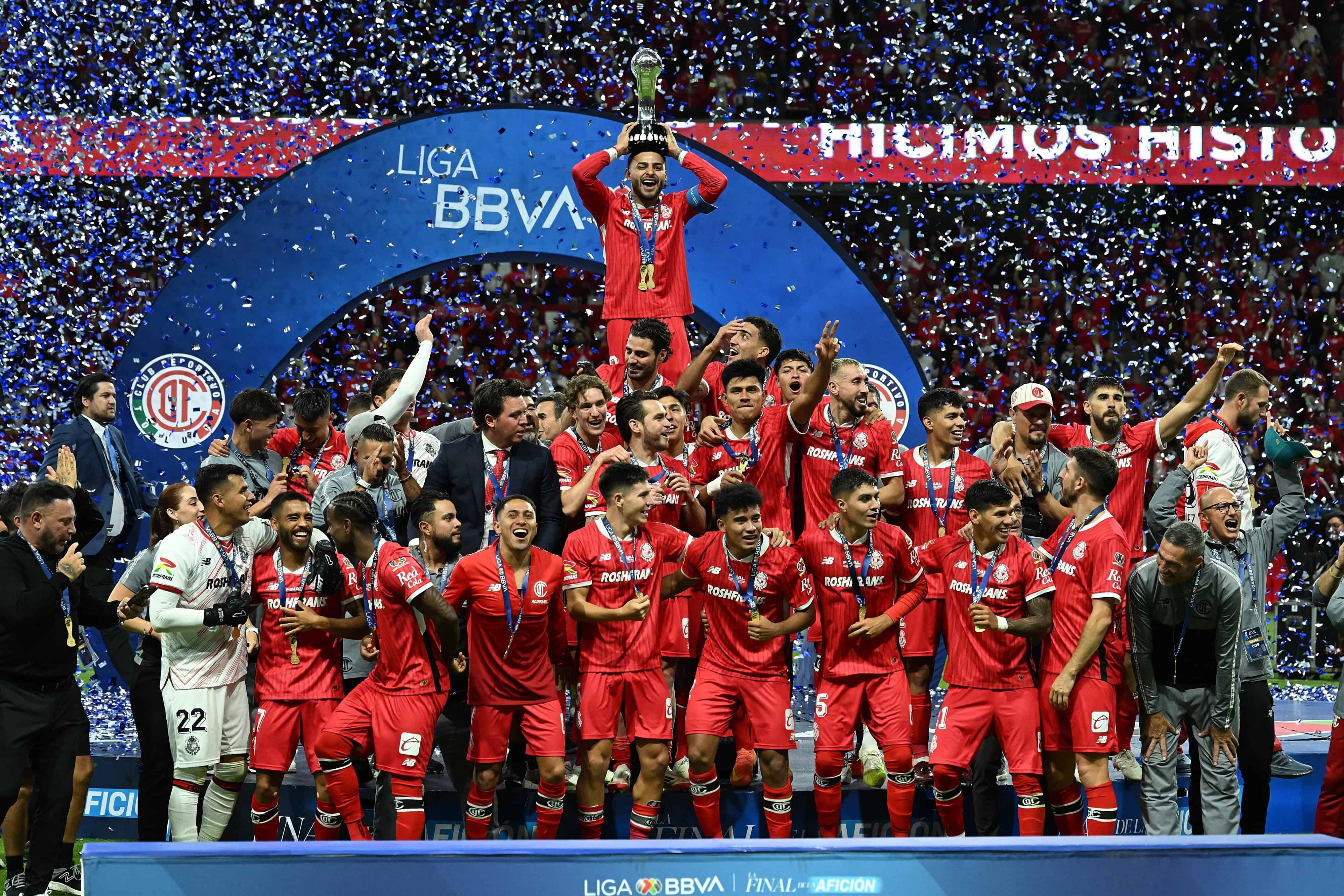 Toluca es campeón del Clausura 2025.