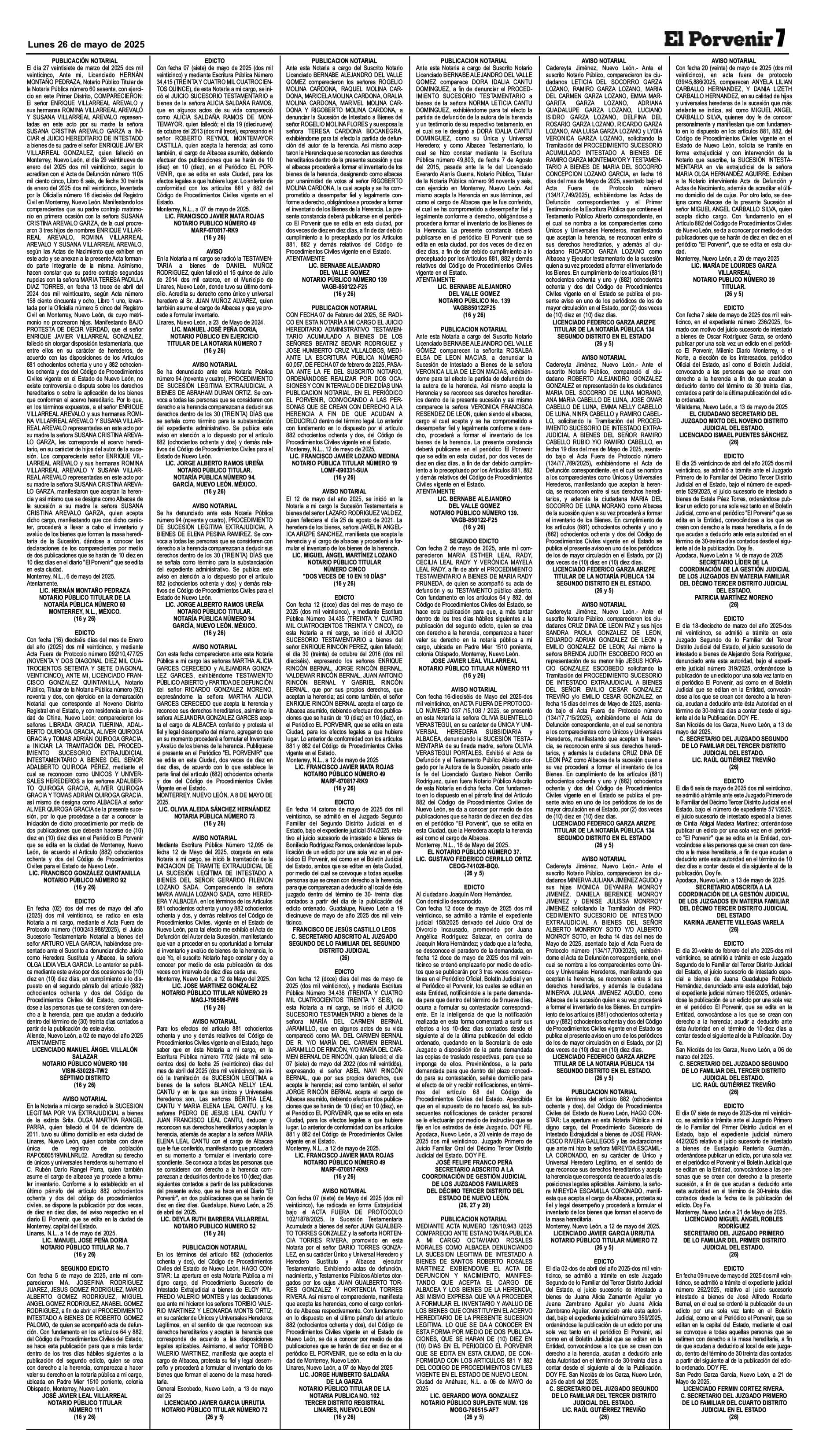 Edictos
