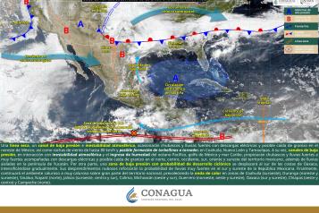 Ciclón tropical Alvin. Cuándo tocará tierra en México