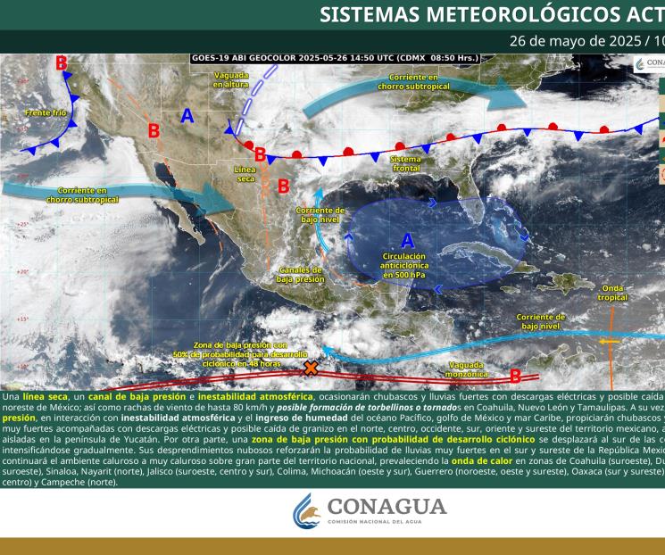 Ciclón tropical Alvin. Cuándo tocará tierra en México Ciclón tropical Alvin. Cuándo tocará tierra en México