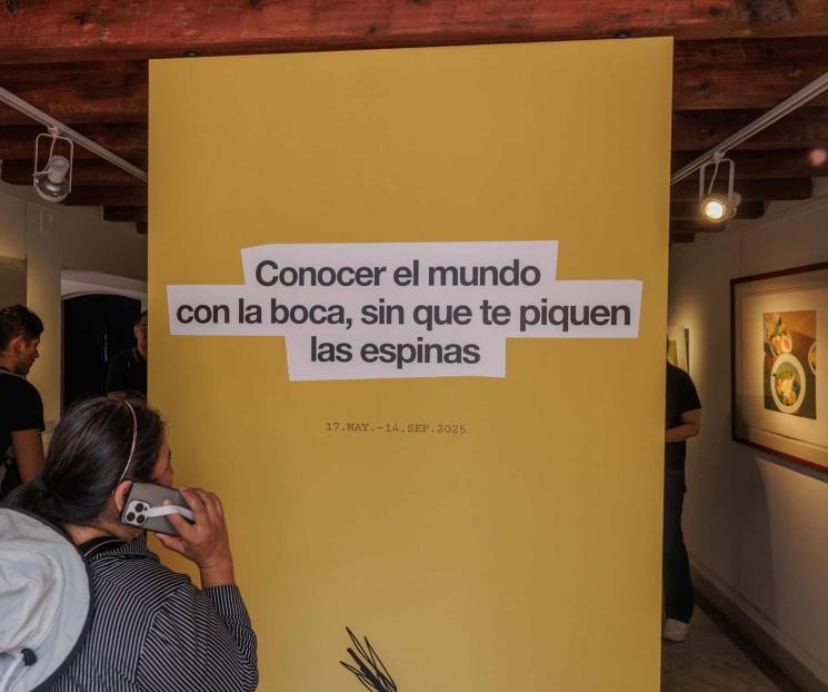 Se puede lograr comerse al mundo en esta exposición de arte Se puede lograr comerse al mundo en esta exposición de arte