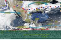 Ciclón tropical Alvin. Cuándo tocará tierra en México Ciclón tropical Alvin. Cuándo tocará tierra en México