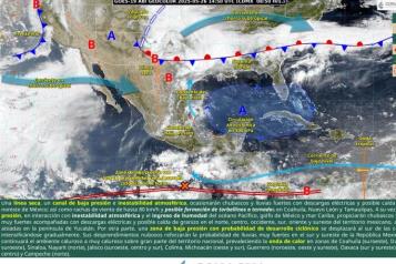 Ciclón tropical Alvin. Cuándo tocará tierra en México