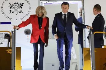 Enfrentan Macron y Brigitte nueva ola de polémica