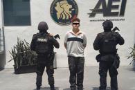 Aprehenden a joven con arma larga Aprehenden a joven con arma larga