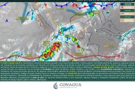 Ciclón tropical Uno-E: Se intensifican las lluvias Ciclón tropical Uno-E: Se intensifican las lluvias