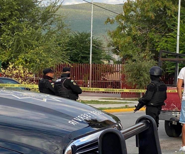 Hallan a hombre sin vida frente a kínder en Monterrey Hallan a hombre sin vida frente a kínder en Monterrey