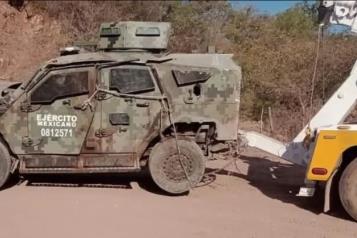 Suman 8 militares muertos por mina en Michoacán