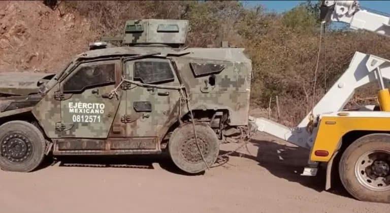 Suman 8 militares muertos por mina en Michoacán Suman 8 militares muertos por mina en Michoacán