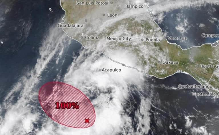 Advierten llegada de tormenta Alvin y frente frío atípico Advierten llegada de tormenta Alvin y frente frío atípico