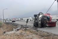 Provoca volcadura de tráiler cierre de la Carretera Saltillo-Mty Provoca volcadura de tráiler cierre de la Carretera Saltillo-Mty