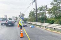 Muere acompañante de motociclista en choque Muere acompañante de motociclista en choque