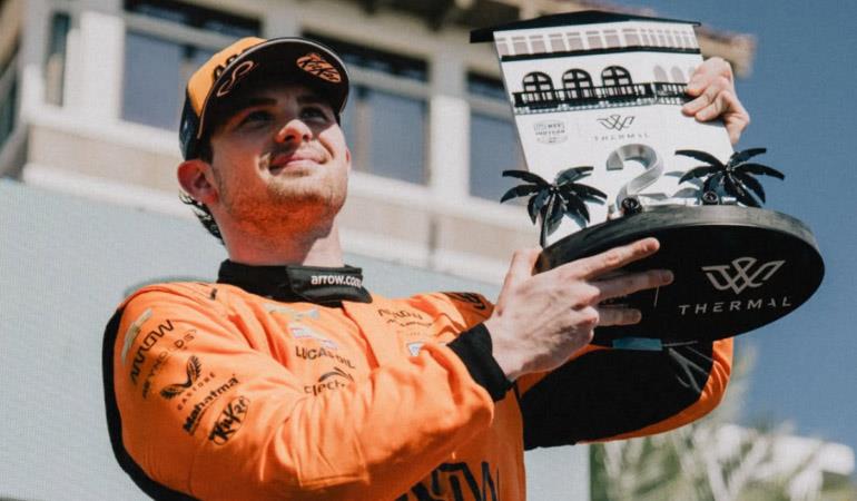 Va O´Ward por el triunfo en el GP de Detroit