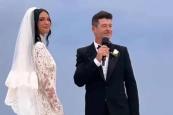 Se casan Robin Thicke y April Love en Cabo San Lucas
