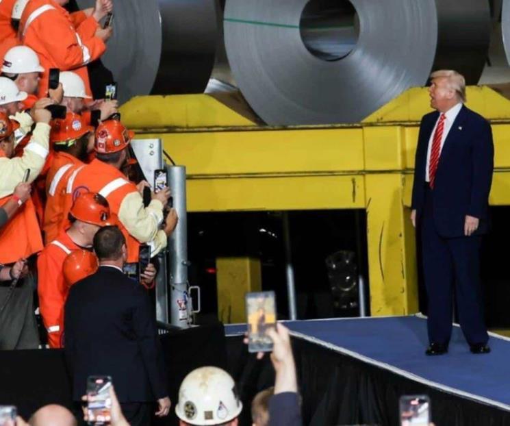 Aumenta Donald Trump los aranceles al acero al 50% Aumenta Donald Trump los aranceles al acero al 50%