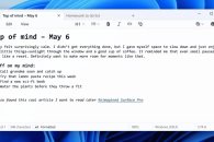 La nueva actualización del Bloc de notas hará que te olvides de Word