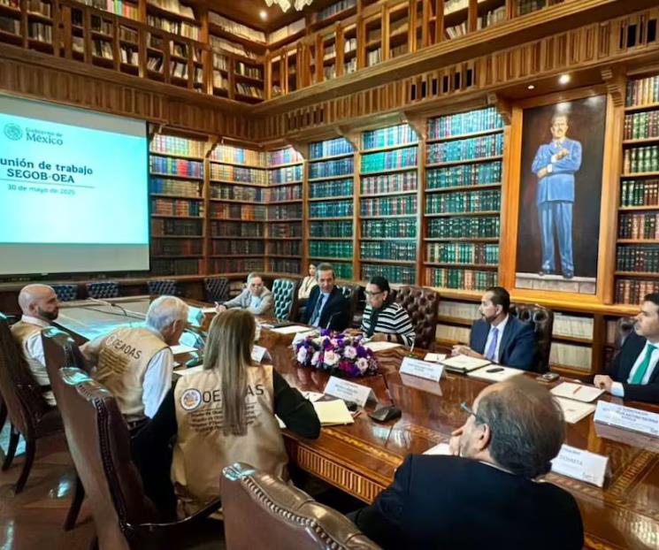 Recibe Segob a misión de observación de la OEA Recibe Segob a misión de observación de la OEA