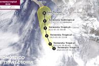 Avanza la tormenta tropical ´Alvin´ de Jalisco a BC Avanza la tormenta tropical ´Alvin´ de Jalisco a BC