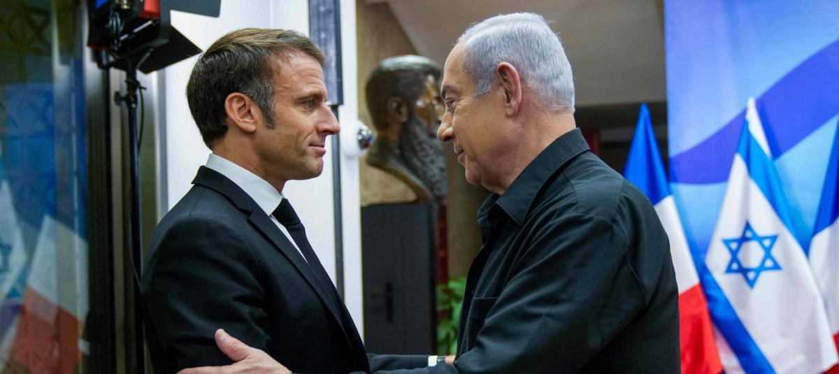 Arremete Israel contra Macron Arremete Israel contra Macron