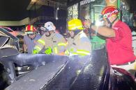 Deja choque en carretera a dos personas muertas Deja choque en carretera a dos personas muertas