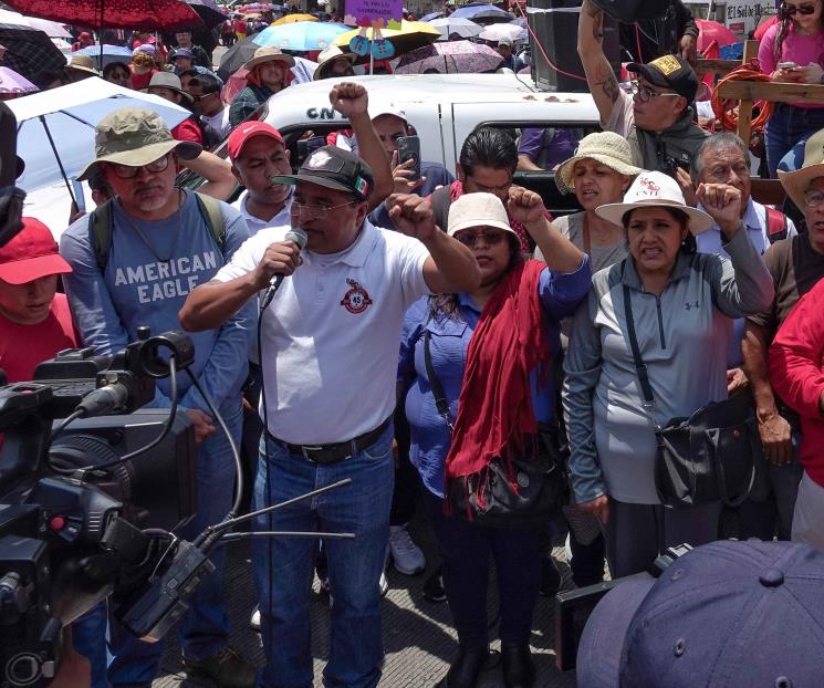 CNTE está por definir si levantan o no plantón en CDMX