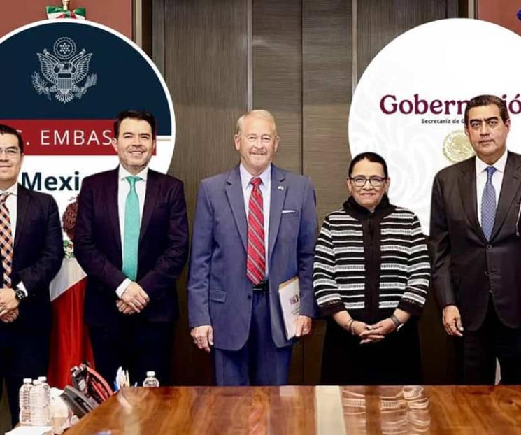 Reitera embajador de EU compromiso con seguridad y prosperidad Reitera embajador de EU compromiso con seguridad y prosperidad
