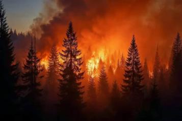 Evacuan a 17 mil residentes en provincia de Canadá por incendios
