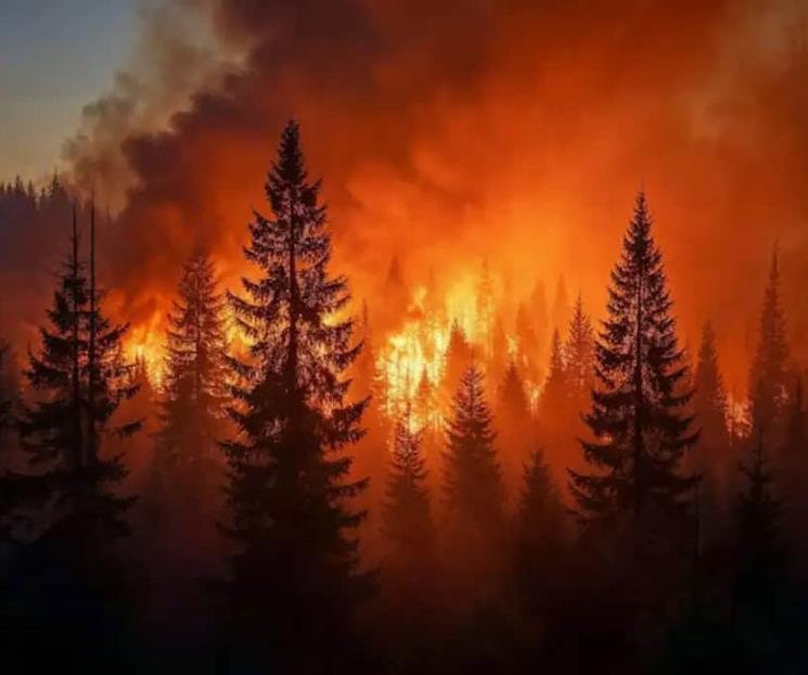 Evacuan a 17 mil residentes en provincia de Canadá por incendios Evacuan a 17 mil residentes en provincia de Canadá por incendios
