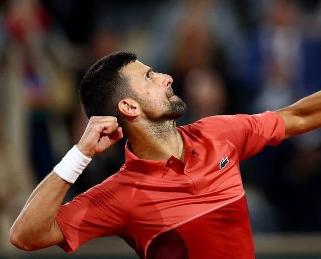 Avanza Novak Djokovic a Cuartos en el Roland Garros Avanza Novak Djokovic a Cuartos en el Roland Garros