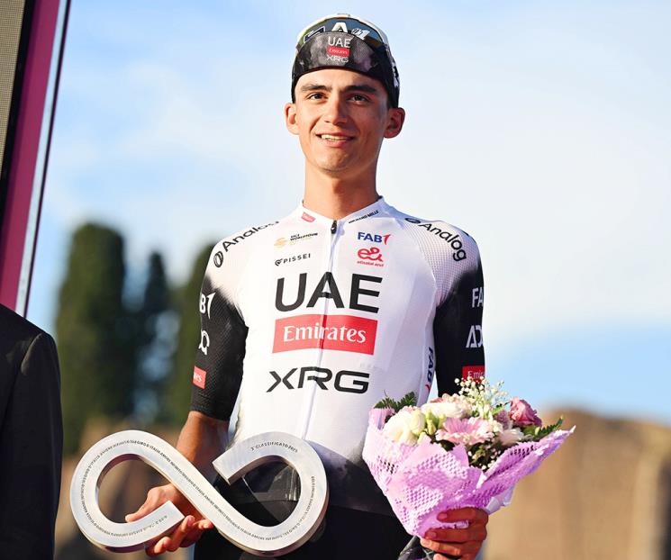 Isaac del Toro queda subcampeón del Giro de Italia