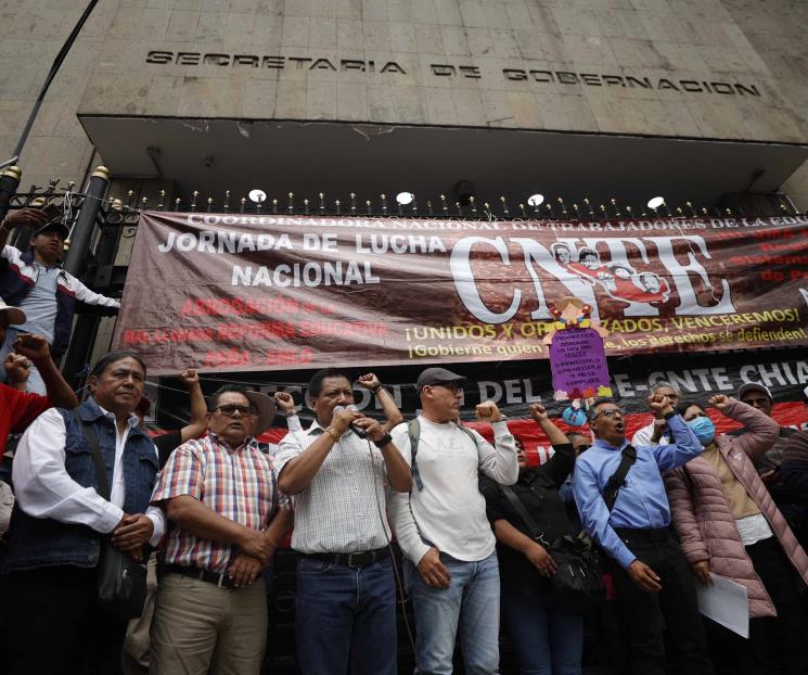 CNTE y Segob retoman la mesa de diálogo