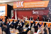 Realizan en NL la 59 reunión extraordinaria del Consejo del SNTE Realizan en NL la 59 reunión extraordinaria del Consejo del SNTE