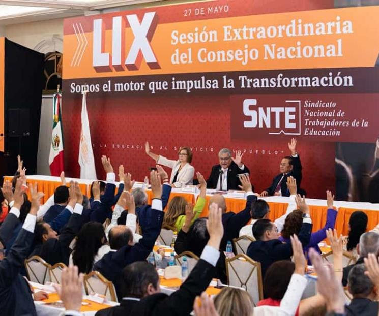 Realizan en NL la 59 reunión extraordinaria del Consejo del SNTE Realizan en NL la 59 reunión extraordinaria del Consejo del SNTE