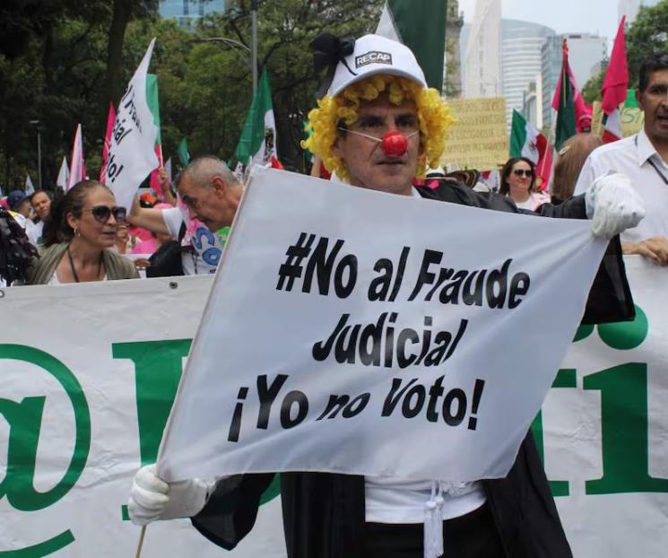 Protestan contra la elección; instan a tomar la SCJN Protestan contra la elección; instan a tomar la SCJN