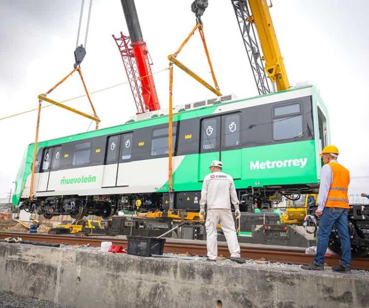Llegan vagones para la Línea 1 del Metro