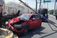 Sobrevive mujer a choque con el tren Sobrevive mujer a choque con el tren