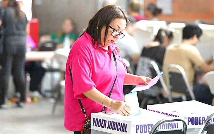 Tiene NL participación del 10% en elección judicial Tiene NL participación del 10% en elección judicial