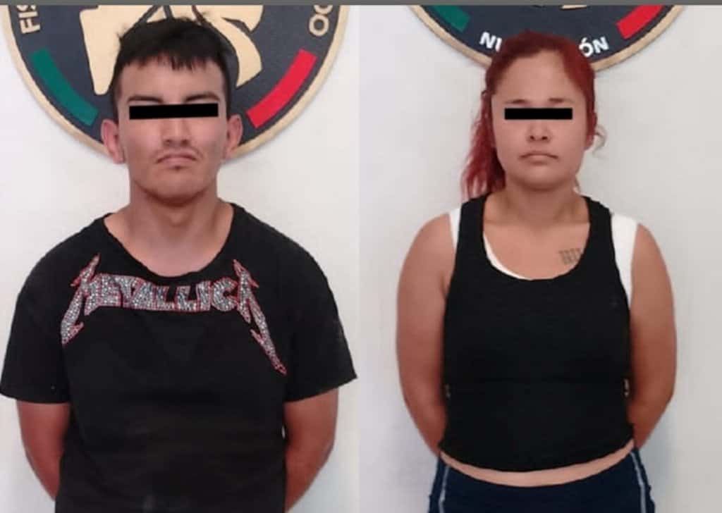 Tras una persecución, una pareja fue detenida por elementos del Grupo de Coordinación Metropolitana, al norte en municipio de Monterrey.