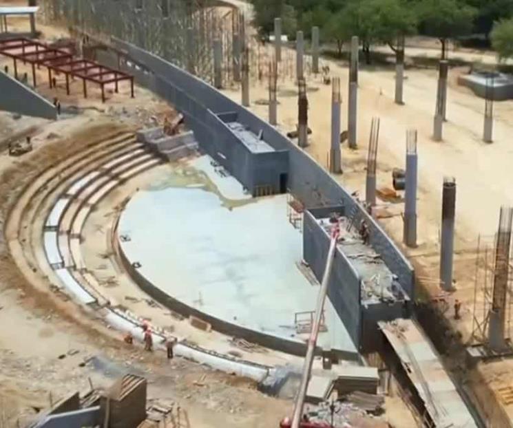 Registra un 30 % de avance obras del Gran Parque del Agua Registra un 30 % de avance obras del Gran Parque del Agua
